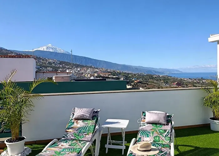 Vistas Al Teide 2 Con Vistas Al Teide, Mar Y Montana 公寓