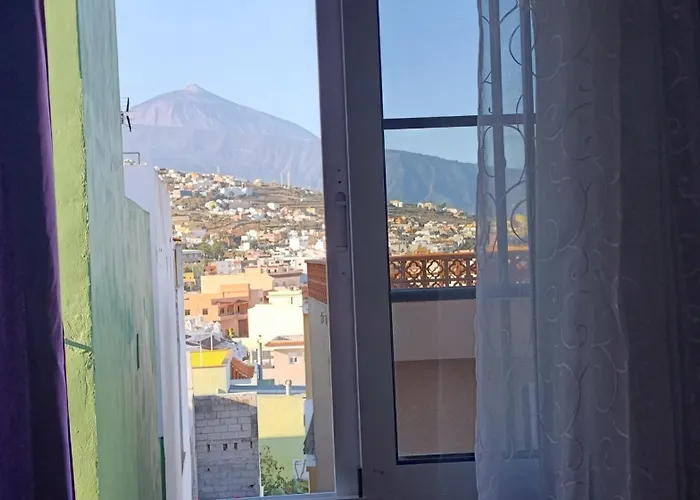 Vistas Al Teide 2 Con Vistas Al Teide, Mar Y Montana 公寓 *